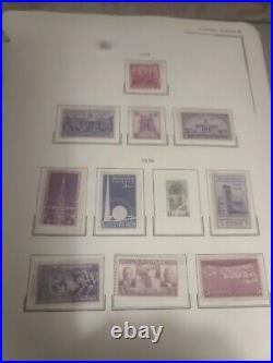 United States Stamp Collection From 1851 Fwd In University Album. Lots Of Hi Val