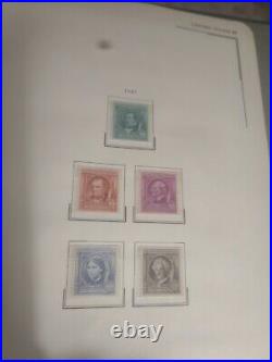 United States Stamp Collection From 1851 Fwd In University Album. Lots Of Hi Val