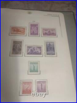 United States Stamp Collection From 1851 Fwd In University Album. Lots Of Hi Val