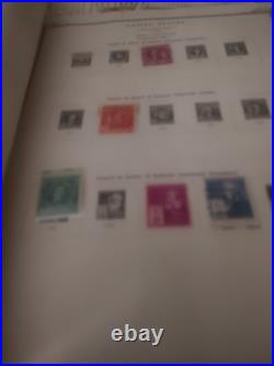 United States Stamp Collection In 1947 Scott American Album, Lots Of Everything