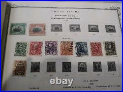 United States Stamp Collection In A Vintage 1946 Scott Album TOPS +1850s Fwd A+