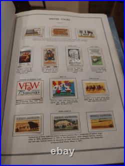 United States Stamp Collection In Handsome Harris Album Look Carefully 1953 Fwd