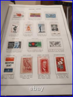 United States Stamp Collection In Handsome Harris Album Look Carefully 1953 Fwd