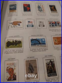 United States Stamp Collection In Handsome Harris Album Look Carefully 1953 Fwd