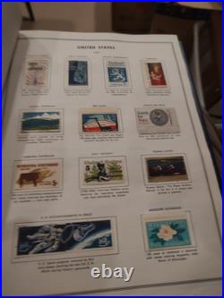 United States Stamp Collection In Handsome Harris Album Look Carefully 1953 Fwd