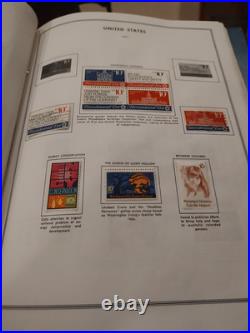 United States Stamp Collection In Handsome Harris Album Look Carefully 1953 Fwd