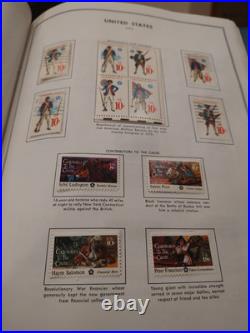 United States Stamp Collection In Handsome Harris Album Look Carefully 1953 Fwd