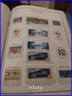 United States Stamp Collection In Handsome Harris Album Look Carefully 1953 Fwd