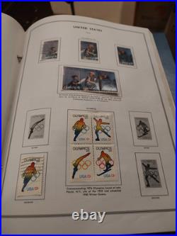 United States Stamp Collection In Handsome Harris Album Look Carefully 1953 Fwd