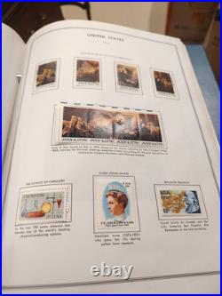 United States Stamp Collection In Handsome Harris Album Look Carefully 1953 Fwd