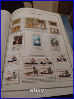 United States Stamp Collection In Handsome Harris Album Look Carefully 1953 Fwd