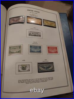 United States Stamp Collection In Handsome Harris Album Look Carefully 1953 Fwd