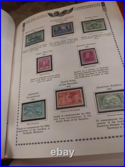 United States Stamp Collection In Handsome Minkus American Album 1800s Forward United States Stamp Collection In Handsome Minkus American Album 1800s Forward