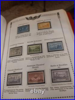 United States Stamp Collection In Handsome Minkus American Album 1800s Forward United States Stamp Collection In Handsome Minkus American Album 1800s Forward