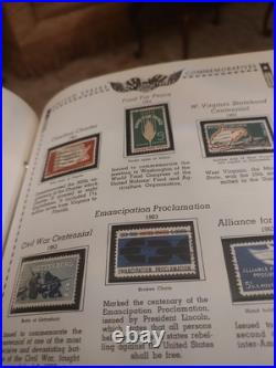 United States Stamp Collection In Handsome Minkus American Album 1800s Forward United States Stamp Collection In Handsome Minkus American Album 1800s Forward