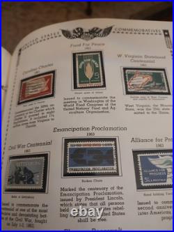 United States Stamp Collection In Handsome Minkus American Album 1800s Forward United States Stamp Collection In Handsome Minkus American Album 1800s Forward