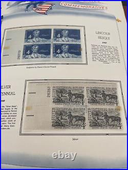 United States Stamp Commemoratives 1955-1968 Book of Over 450 New Stamps