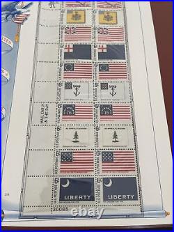 United States Stamp Commemoratives 1955-1968 Book of Over 450 New Stamps