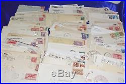 United States Stamp collection of 759 Covers Commercial & Philatelic Unsorted in