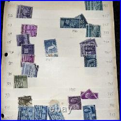 United States Stamps Antique Postal Stamp Collectible Collector's collection US