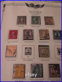 United States Stamps Collection 1897 Fwd In Stuffed Minkus Album. View Yourself