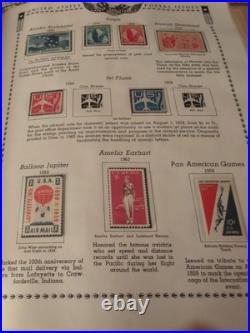 United States Stamps Collection 1897 Fwd In Stuffed Minkus Album. View Yourself