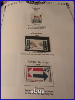 United States Stamps Collection 1897 Fwd In Stuffed Minkus Album. View Yourself