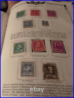 United States Stamps Collection 1897 Fwd In Stuffed Minkus Album. View Yourself