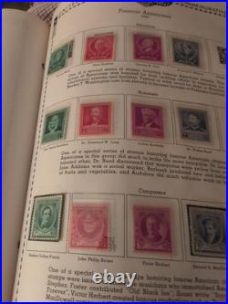 United States Stamps Collection 1897 Fwd In Stuffed Minkus Album. View Yourself