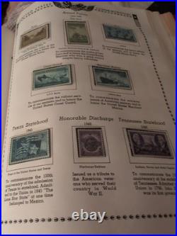 United States Stamps Collection 1897 Fwd In Stuffed Minkus Album. View Yourself