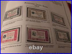 United States Stamps Collection 1897 Fwd In Stuffed Minkus Album. View Yourself
