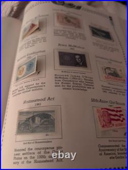 United States Stamps Collection 1897 Fwd In Stuffed Minkus Album. View Yourself