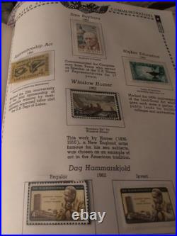 United States Stamps Collection 1897 Fwd In Stuffed Minkus Album. View Yourself