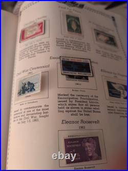 United States Stamps Collection 1897 Fwd In Stuffed Minkus Album. View Yourself