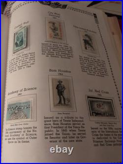United States Stamps Collection 1897 Fwd In Stuffed Minkus Album. View Yourself