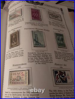 United States Stamps Collection 1897 Fwd In Stuffed Minkus Album. View Yourself