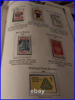 United States Stamps Collection 1897 Fwd In Stuffed Minkus Album. View Yourself