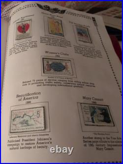 United States Stamps Collection 1897 Fwd In Stuffed Minkus Album. View Yourself