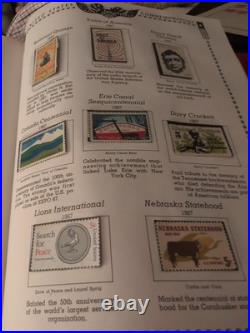 United States Stamps Collection 1897 Fwd In Stuffed Minkus Album. View Yourself