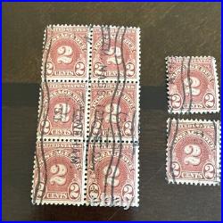 United States Stamps Postage Due Large Lot 2c, 5c, 10c and 50c Used 105 Stamps