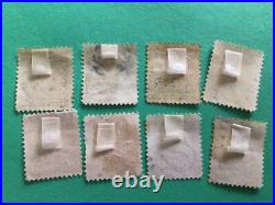 United States early used stamps up to 1 Dollar value A10859