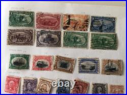 United States early used stamps up to 1 Dollar value A10860 United States early used stamps up to 1 Dollar value A10860