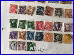 United States early used stamps up to 1 Dollar value A10860