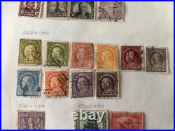 United States early used stamps up to 1 Dollar value A10860 United States early used stamps up to 1 Dollar value A10860