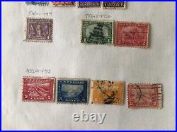 United States early used stamps up to 1 Dollar value A10860