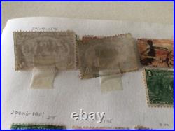 United States early used stamps up to 1 Dollar value A10860 United States early used stamps up to 1 Dollar value A10860