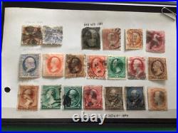 United States early used stamps up to 90 cents value A10857 United States early used stamps up to 90 cents value A10857