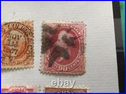 United States early used stamps up to 90 cents value A10857 United States early used stamps up to 90 cents value A10857