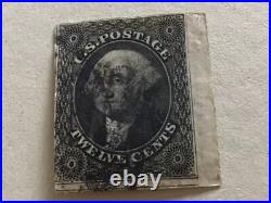 United States george Washington 1851 used stamp A11567 United States george Washington 1851 used stamp A11567