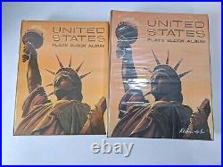 United States plate block 2 albums HARRIS/book A 1932-67 B 60s-80s